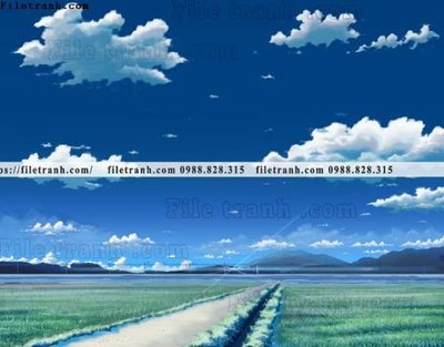 File tranh buc tranh phong canh hoat hinh gia khong gian 132 (ảnh gốc) không bị mờ
