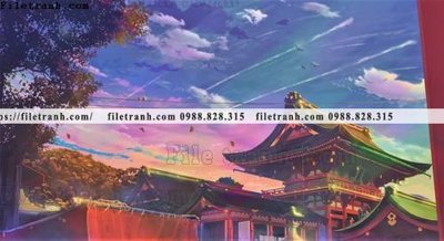 File in mica buc tranh phong canh hoat hinh gia khong gian 213 (ảnh gốc) đẹp