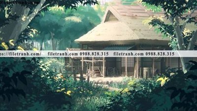 File in lụa buc tranh phong canh hoat hinh gia khong gian 226 (chất lượng cao) buc tranh phong canh hoat hinh gia khong gian 226