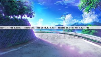 File tranh buc tranh phong canh hoat hinh gia khong gian 236 (gốc) phong cách tối giản