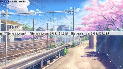 Tải file gốc buc tranh phong canh hoat hinh gia khong gian 279 (bản PSD) đầy đủ layer