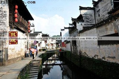 File gốc buc tranh phong canh nong thon 149 (in mica) làm quà tặng