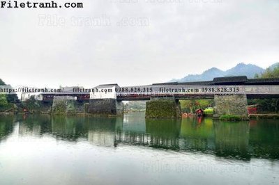 Mua file tranh gốc buc tranh phong canh nong thon 221 tại Filetranh.com