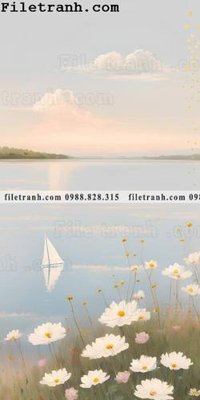 File tranh gốc buc tranh phong canh son dau phong cach Bac Au 112 (bản quyền) Filetranh.com