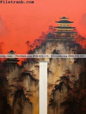 Tải file buc tranh phong canh tan co dien 125 (ảnh gốc) file AI/EPS