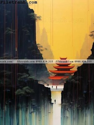 Tệp tin gốc buc tranh phong canh tan co dien 150 (dùng cho in) buc tranh phong canh tan co dien 150