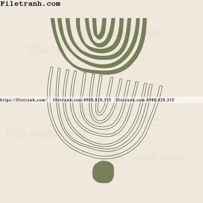 File tranh gốc buc tranh rung xanh 109 chủ đề hiện đại