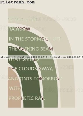 File in trần buc tranh rung xanh 126 (bản gốc 3D) sống động