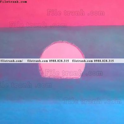 Tải xuống file tranh gốc buc tranh son dau binh minh phong cach tuoi moi 653 (PSD/TIFF)