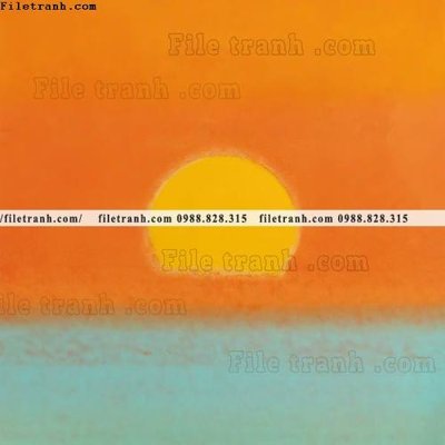 File in trần buc tranh son dau binh minh phong cach tuoi moi 671 (file gốc) chủ đề vũ trụ