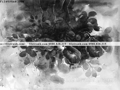 Tải file buc tranh son dau phong canh vector 1601 (gốc) để in ấn ngay