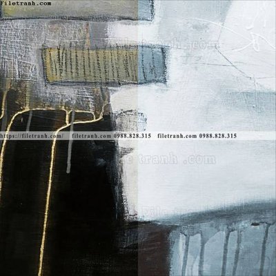 File gốc buc tranh son dau truu tuong Morandi 522 (in lụa) cao cấp