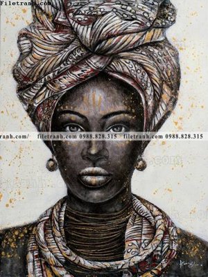 File gốc buc tranh son dau truu tuong ve tay phu nu 502 (dành cho trang trí nội thất)