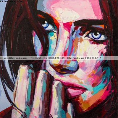 Tải file gốc buc tranh son dau truu tuong ve tay phu nu 536 (in không vỡ ảnh)