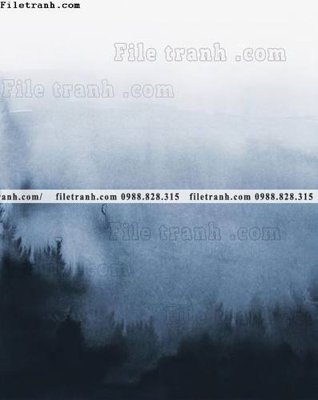 File PSD buc tranh truu tuong don gian mau xanh lam va xanh luc 610 (gốc) cho in quảng cáo