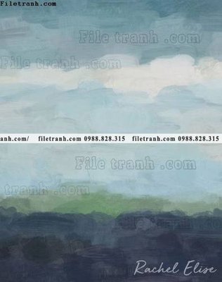 Tải file gốc buc tranh truu tuong don gian mau xanh lam va xanh luc 621 (bản PSD) còn layer