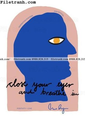 File in trần buc tranh truu tuong mau xanh va trang cua Phap 137 (bản gốc) bầu trời