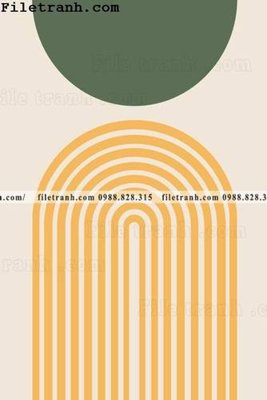 Tải file buc tranh truu tuong toi gian hien dai 122 (gốc) làm file quảng cáo