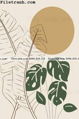 File gốc buc tranh truu tuong toi gian hien dai 131 (PNG) chất lượng cao