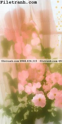 File ảnh buc tranh truu tuong ve hoa Morandi 129 (gốc) in standee