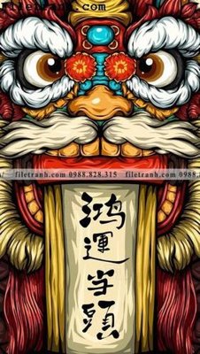 Tải file buc tranh van hoc nghe thuat giau co 125 (gốc) làm tranh treo tường