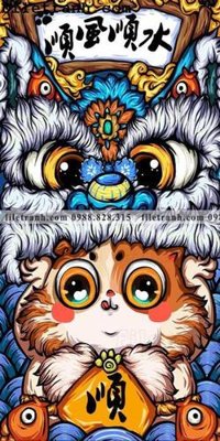 Mua file tranh gốc buc tranh van hoc nghe thuat giau co 138 tại Filetranh.com