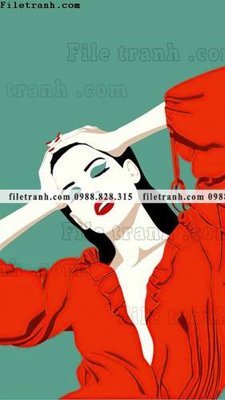 File gốc buc tranh ve cac nhan vat noi tieng Bac Au 183 (in tráng gương) ốp tường