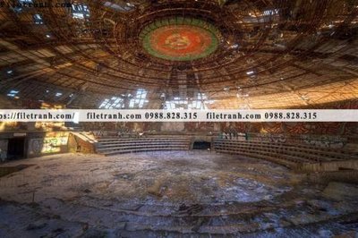 File in trần buc tranh ve nhung ngoi nha do nat o My 114 (bản gốc) đại dương