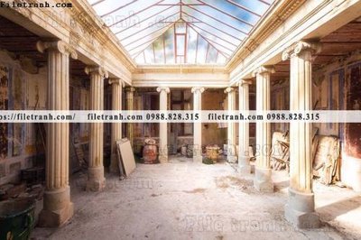 Download file ảnh gốc buc tranh ve nhung ngoi nha do nat o My 115 để in ấn