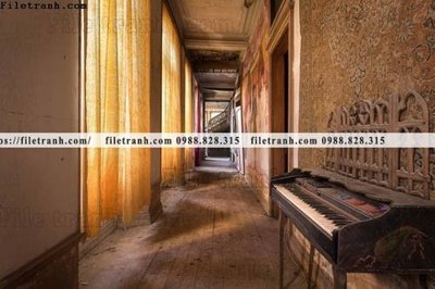 File PSD buc tranh ve nhung ngoi nha do nat o My 124 (gốc) cho in quảng cáo