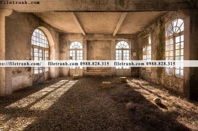 Download file tranh buc tranh ve nhung ngoi nha do nat o My 127 (file gốc PSD)