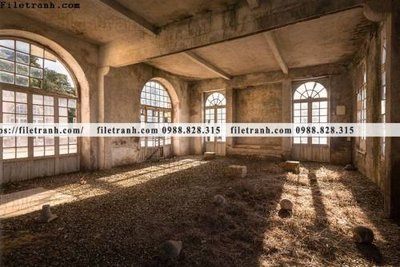 File tranh buc tranh ve nhung ngoi nha do nat o My 144 (ảnh gốc) in trần 3D