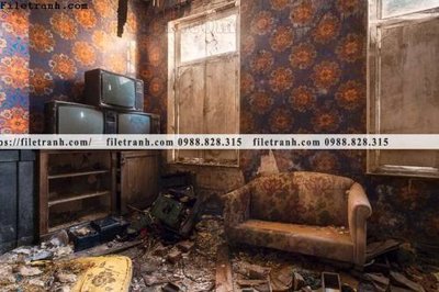 Tải file buc tranh ve nhung ngoi nha do nat o My 152 (gốc) chủ đề phong thủy