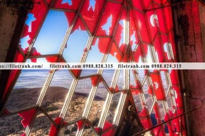 Download file tranh PSD buc tranh ve nhung ngoi nha do nat o My 171 để chỉnh sửa