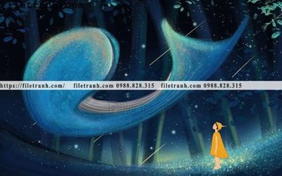 File PSD buc tuong nen hoat hinh tre em502 (gốc) cho designer