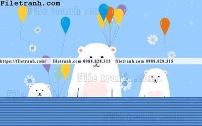 Tệp tin gốc buc tuong nen hoat hinh tre em522 (dùng cho in ấn) chuyên nghiệp