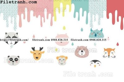 File tranh buc tuong nen hoat hinh tre em534 (gốc) chủ đề trừu tượng