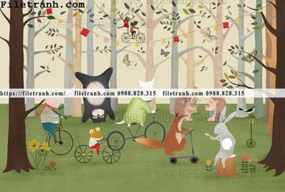 Hình ảnh gốc buc tuong nen hoat hinh tre em549 (để in khổ lớn)