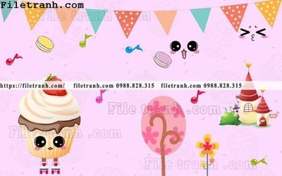 Tải về file gốc buc tuong nen hoat hinh tre em567 (dùng cho in quảng cáo)