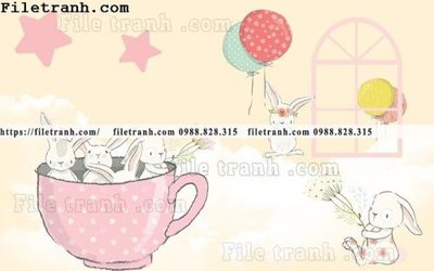 Tải file buc tuong nen hoat hinh tre em571 (gốc) in ấn chất lượng