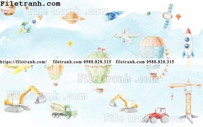 Tải file buc tuong nen hoat hinh tre em592 (ảnh gốc) file AI/EPS