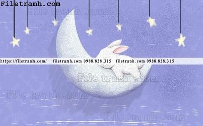 Tải file buc tuong nen hoat hinh tre em659 (gốc) chủ đề phong thủy