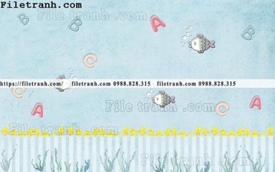 Tải xuống file tranh gốc buc tuong nen hoat hinh tre em681 (PSD/TIFF)