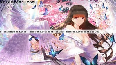File gốc buc ve nhan vat anime trong game 275 (in mica) làm quà tặng