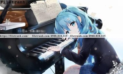 Tải file buc ve nhan vat anime trong game 391 (ảnh gốc) in tráng gương