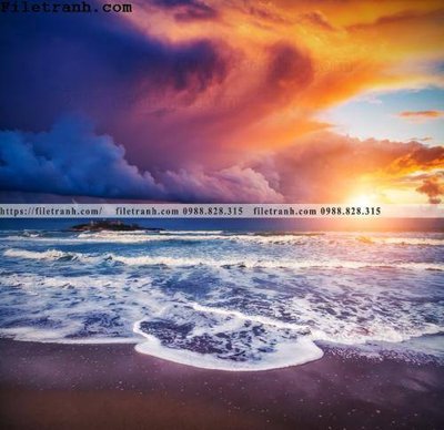 File gốc canh hoang hon tren bien 108 (ảnh rõ nét) để in