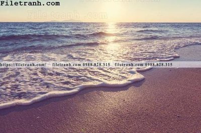 File tranh gốc canh hoang hon tren bien 122 (bản quyền) Filetranh.com