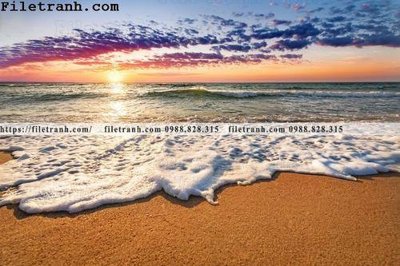 File gốc canh hoang hon tren bien 127 (cho in UV) siêu nét