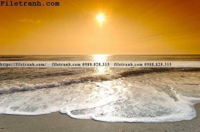 File tranh canh hoang hon tren bien 177 (ảnh gốc) độ nét vượt trội