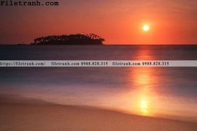 Tải file tranh canh hoang hon tren bien 210 (gốc) tại Filetranh.com